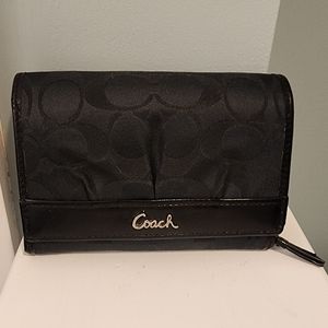 Coach Black Madison wallet